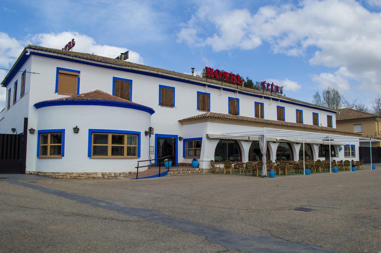 Hotel Restaurante Setos Motilla Del Palancar Bagian luar foto
